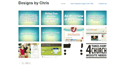 Desktop Screenshot of designsbychris.com